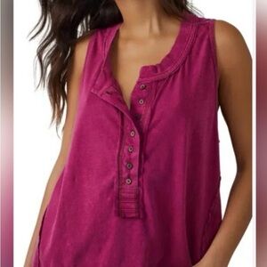 Free People Henley Tank
